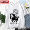 anime japonais jujutsu kaisen t shirt pour hommes gojo satoru impression graphique t shirts unisexe harajuku mode décontracté femmes mignon t shirt
