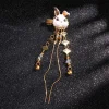 cos accessoires fille kimono cosplay hanfu glands épingle à cheveux accessoires de cheveux pince à cheveux lapin