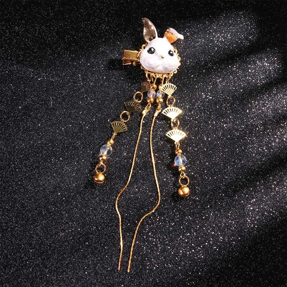 cos accessoires fille kimono cosplay hanfu glands épingle à cheveux accessoires de cheveux pince à cheveux lapin cos accessoires fille kimono cosplay hanfu glands épingle à cheveux accessoires de cheveux pince à cheveux lapin