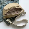 sacs de ceinture en velours côtelé pour femmes, sacs de taille, sac à main multi poches, sac de poitrine, sacs à bandoulière, mode décontractée, gels féminins
