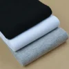 chaussettes tabi de style japonais pour femmes et hommes, tongs kimono séparées, chaussettes d'équipage à deux doigts, 65% fibre de bambou, 25% coton, blanc, paquet de 5
