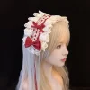 bandeau pour cheveux pour femmes, bandeau lolita, nœud doux, accessoire lolita en dentelle, japonais lo girl, femme de chambre, couvre chef polyvalent kawaii