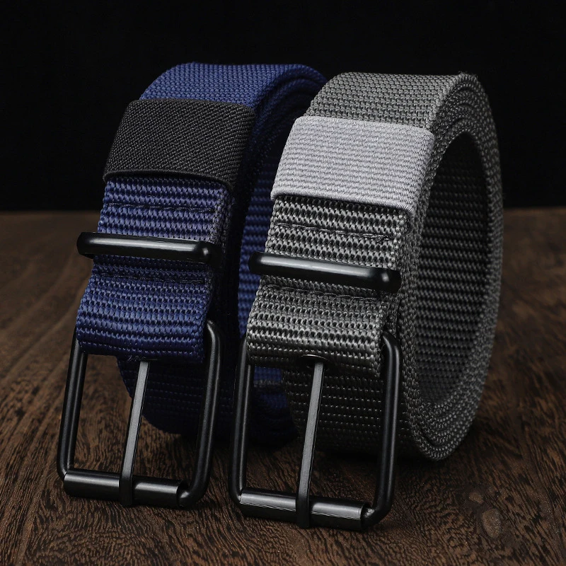 ceinture en toile poreuse avec oeillet pour hommes et femmes, ceinture chimjeans avec broche pour sports de plein air ceinture en toile poreuse avec oeillet pour hommes et femmes, ceinture chimjeans avec broche pour sports de plein air