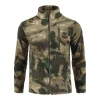 veste polaire de camouflage d'extérieur, cardigan polaire double face, veste tactique, combinaison d'alpinisme chaude