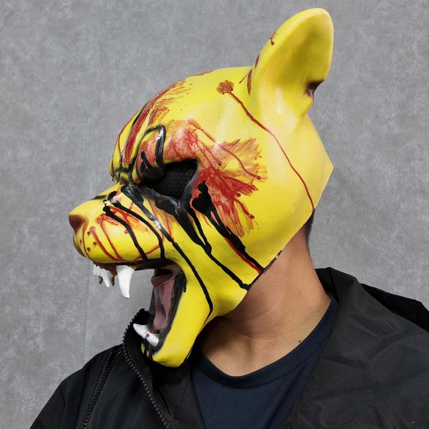 hotline cosplay miami tiger tony masque respirant conception confortable pour adultes et enfants halloween fête essentielle costume accessoire hotline cosplay miami tiger tony masque respirant conception confortable pour adultes et enfants halloween fête essentielle costume accessoire