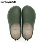 Careaymade-chaussures légères de Chef japonais pour hommes et femmes, pantoufles mules EVA Super douces, pantoufles d’été pour salle d’opération de médecin Careaymade-chaussures légères de Chef japonais pour hommes et femmes, pantoufles mules EVA Super douces, pantoufles d’été pour salle d’opération de médecin