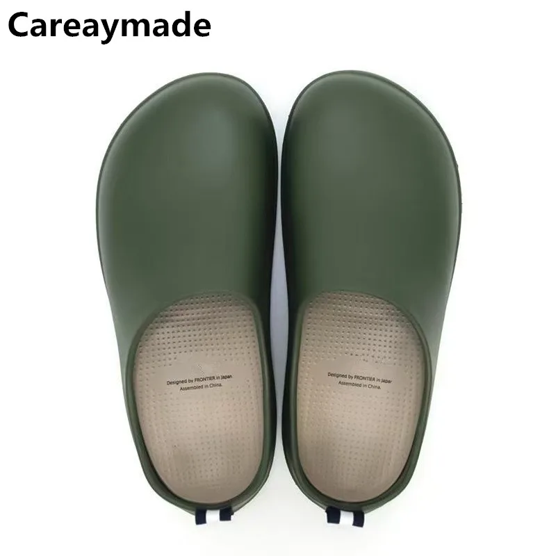 Careaymade-chaussures légères de Chef japonais pour hommes et femmes, pantoufles mules EVA Super douces, pantoufles d’été pour salle d’opération de médecin Careaymade-chaussures légères de Chef japonais pour hommes et femmes, pantoufles mules EVA Super douces, pantoufles d’été pour salle d’opération de médecin