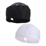 Casquette à Sushi respirante de Style japonais avec dessus en maille, casquette plate de Chef monocouche, chapeau de Chef noir à sangle réglable Casquette à Sushi respirante de Style japonais avec dessus en maille, casquette plate de Chef monocouche, chapeau de Chef noir à sangle réglable