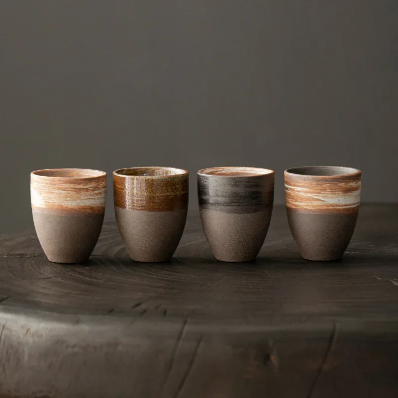 Tasses à café en céramique, tasse en céramique de Style japonais, tasse à café, tasses à expresso, tasse à thé de l’après-midi, tasses à eau domestiques, vente en gros, 1 pièce Tasses à café en céramique, tasse en céramique de Style japonais, tasse à café, tasses à expresso, tasse à thé de l’après-midi, tasses à eau domestiques, vente en gros, 1 pièce