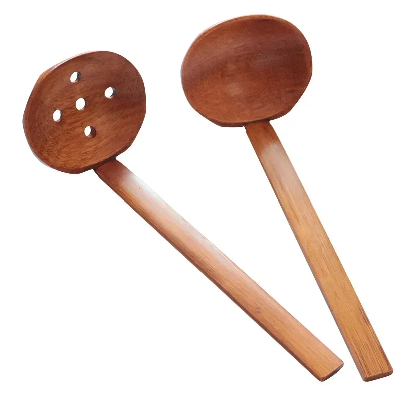 cuillère à soupe en bois ramen style japonais ajiyaki avec trous restaurant nanmu kamehameha cuillère marmite fuite kicthen accessoires cuillère à soupe en bois ramen style japonais ajiyaki avec trous restaurant nanmu kamehameha cuillère marmite fuite kicthen accessoires