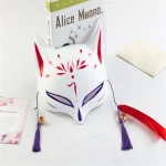 Demi-masque de chat Demon Slayer peint à la main, Anime Rooes, Cosplay japonais, Rave Masks, MasTim ade Festival, Party Props Demi-masque de chat Demon Slayer peint à la main, Anime Rooes, Cosplay japonais, Rave Masks, MasTim ade Festival, Party Props