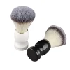 brosse de rasage de barbe avec manche en bois, pinceaux de maquillage, poils, salon de coiffure, rasage en mousse regina, livres qualifiée aux pour hommes, outil de barbier, 1pc