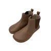 tipsietoes stephanbarefoot bottes d'automne et de printemps avec doublure en cuir à l'intérieur pour femme, semelle ontaridstress, légère, boîte parker plus large