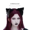 pince à cheveux d'oreille gothique anime show maid, bande de sauna, série sombre pour adolescents, coiffure pour femmes, décorations de cheveux