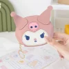 porte monnaie mignon hello kitty melody, mini portefeuille de dessin animé cinnamoroll kuromi, sac d'argent anime pom pom purin, sacs à main en pu, cadeaux de noël