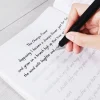 cahier anglais pour livres de calligraphie pour adultes, écriture de mots, livre de pratique d'anglais imprimé italien et italien