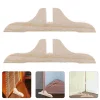 support en bois pour porte mobile, 2 pièces, support de synchronisation, écran d'accueil, pied rapide, résistant à l'usure, épaissi