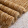 Fourrure tissée à la main 160x50cm Imitation fourrure de vison vêtements Super doux en peluche bricolage vêtements manteau couture haute et basse fourrure en peluche tissu