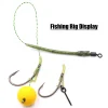 fishtrip – accessoires de pêche à la carpe, 25 pièces, plate forme d, crochet pop up caché, aligneur, équipement de pêche à la carpe