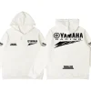 yamaha 2025 sweat à capuche léger de haute qualité automne et hiver imprimé sweat shirt à manches longues pour hommes confortable et décontracté