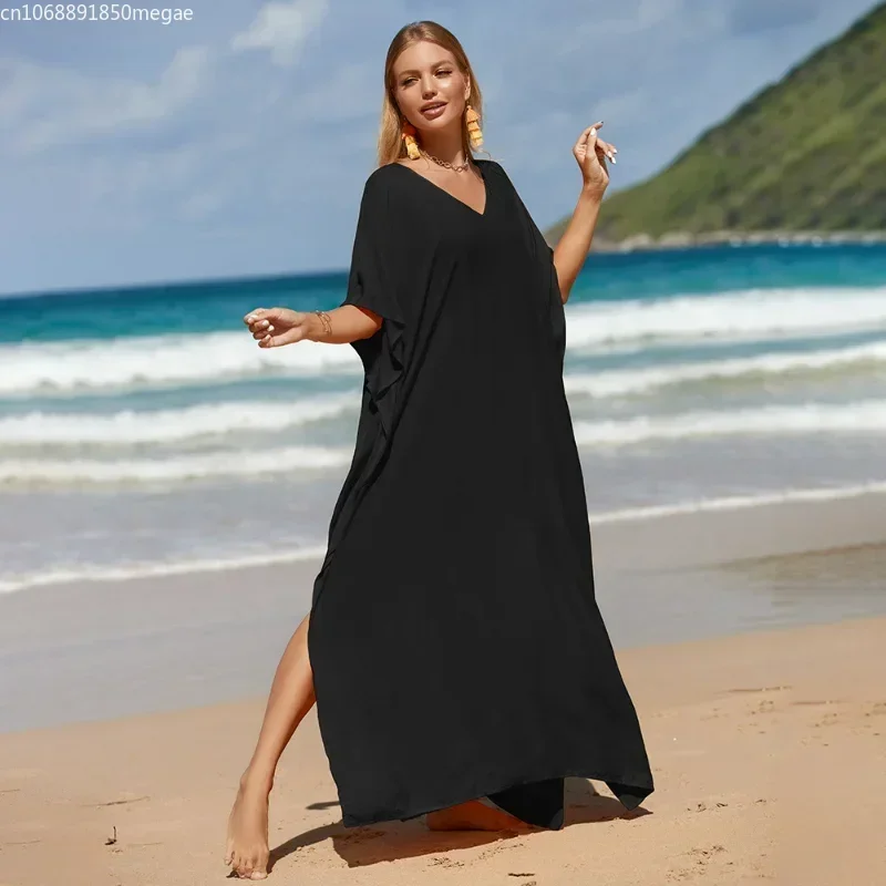 robe longue de plage, paréos, caftan, maxi, surdimensionnée, cover up pour les maillots de bain, tunique, vêtements de plage, 2023 robe longue de plage, paréos, caftan, maxi, surdimensionnée, cover up pour les maillots de bain, tunique, vêtements de plage, 2023