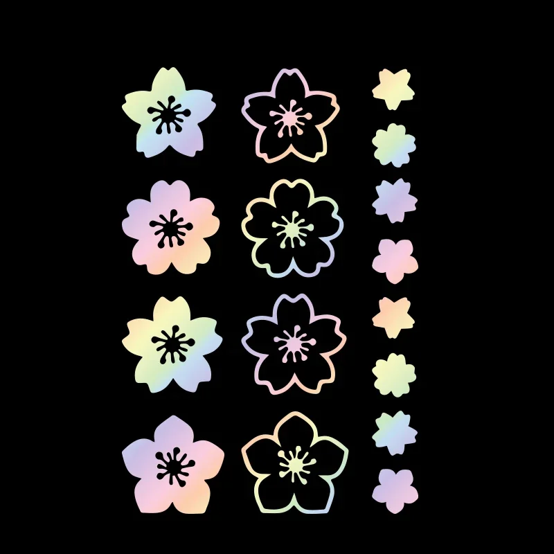 autocollant de fleurs de sakura pour voiture, décalcomanies en vinyle, autocollant pour ordinateur portable, décoration de fenêtre de pare brise, accessoires externes, aucune fleur autocollant de fleurs de sakura pour voiture, décalcomanies en vinyle, autocollant pour ordinateur portable, décoration de fenêtre de pare brise, accessoires externes, aucune fleur
