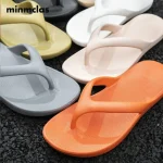MInmclas femmes tongs nouveau Style pantoufles femme ameublement extérieur Simple été pantoufles Couple EVA pantoufles