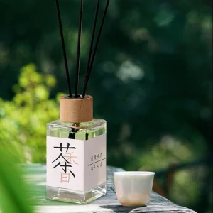 YXY-Ensembles de diffuseur de parfum de thé, thé blanc au jasmin Oolong, ensemble d’aromathérapie en rotin pour la maison, diffuseurs de bouteilles d’huile en verre de roseau, 100ml YXY-Ensembles de diffuseur de parfum de thé, thé blanc au jasmin Oolong, ensemble d’aromathérapie en rotin pour la maison, diffuseurs de bouteilles d’huile en verre de roseau, 100ml
