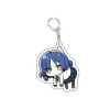 bocchi le rocher! gotoh hitori – porte clés en plastique, anime, ijichi nijika kita ikuyo, pièces d'étiquette de sac, accessoires baji