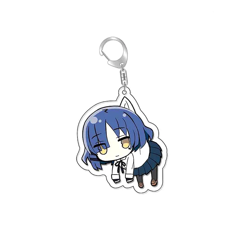 bocchi le rocher! gotoh hitori – porte clés en plastique, anime, ijichi nijika kita ikuyo, pièces d'étiquette de sac, accessoires baji bocchi le rocher! gotoh hitori – porte clés en plastique, anime, ijichi nijika kita ikuyo, pièces d'étiquette de sac, accessoires baji