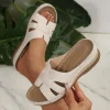 pantoufles compensées vintage en cuir antidérapant pour femmes, sandales orthopédiques de qualité supérieure, chaussures rétro à plateforme décontractée, diapositives de maison pour femmes