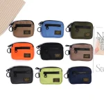 Porte-monnaie en toile décontracté pour hommes et femmes, portefeuille court à fermeture éclair, porte-clés rétro, petit sac d’argent, tendance américains, mini sac à main Porte-monnaie en toile décontracté pour hommes et femmes, portefeuille court à fermeture éclair, porte-clés rétro, petit sac d’argent, tendance américains, mini sac à main