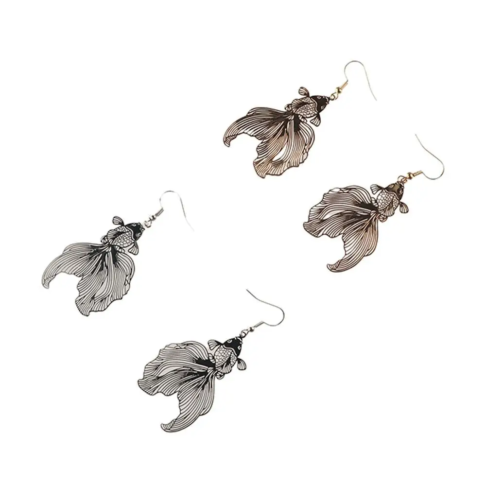 Koi carpe métal poisson rouge boucles d’oreilles Animal poisson en alliage de Zinc poisson rouge Eardrop or argent couleur bijoux accessoires Koi carpe pendentif Koi carpe métal poisson rouge boucles d’oreilles Animal poisson en alliage de Zinc poisson rouge Eardrop or argent couleur bijoux accessoires Koi carpe pendentif