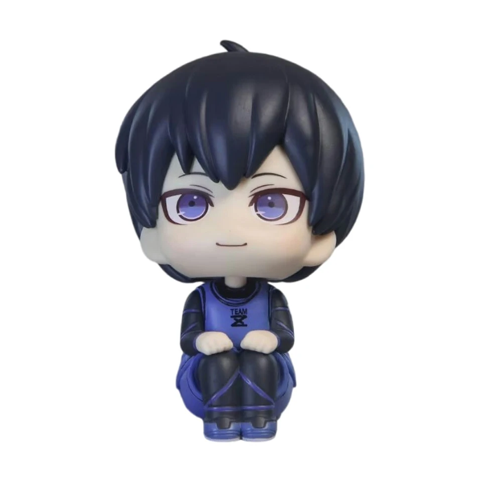 figurine de dessin animé blue lock isagi yoichi chigiri hyoma bachira meguru nagi seishiro, collection de figurines d'action, modèle de poupée, jouet figurine de dessin animé blue lock isagi yoichi chigiri hyoma bachira meguru nagi seishiro, collection de figurines d'action, modèle de poupée, jouet
