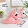ornement décoratif flamant rose en résine, figurine d'auckland, décor de bureau à domicile, artisanat de mariage, cadeaux d'anniversaire