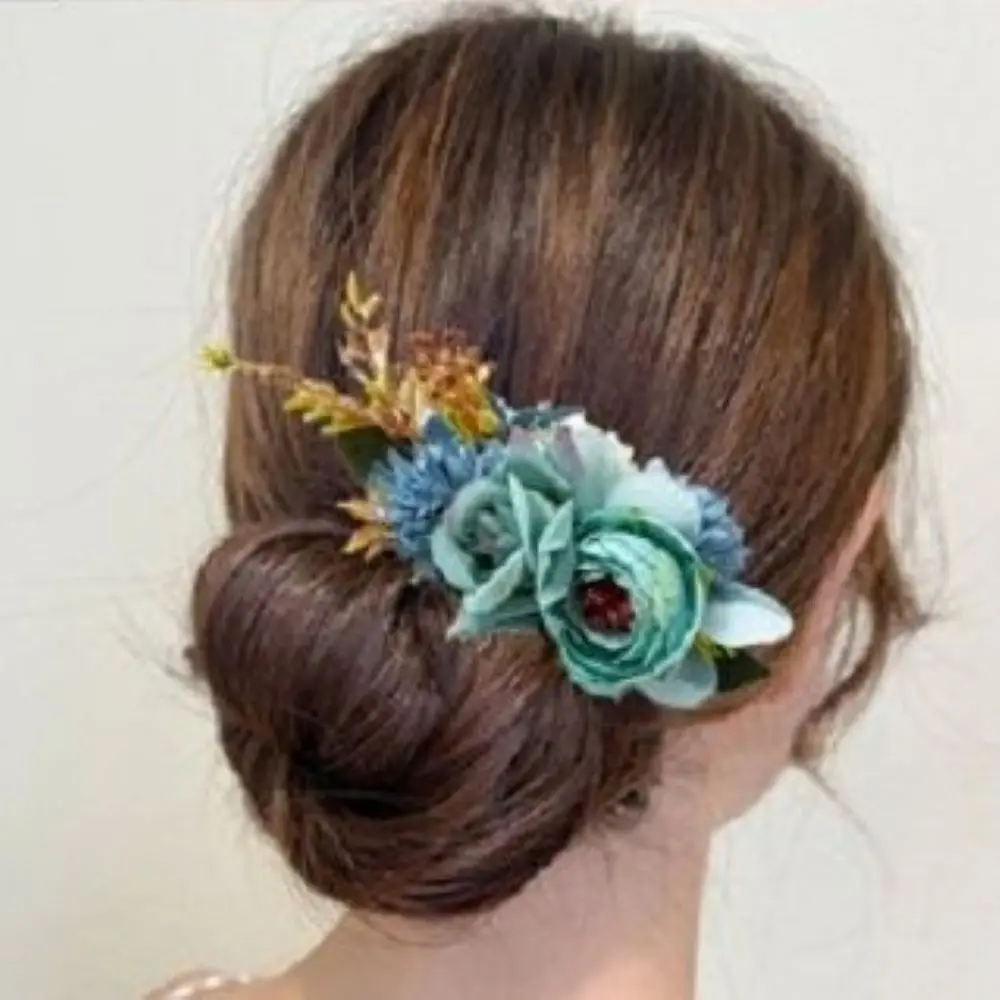 Épingles à cheveux fleur rose pour femmes et filles, peigne à cheveux pour mariées, coiffure de mariage, bord de mer, vacances, épingle à cheveux rose rouge rétro, mode Épingles à cheveux fleur rose pour femmes et filles, peigne à cheveux pour mariées, coiffure de mariage, bord de mer, vacances, épingle à cheveux rose rouge rétro, mode