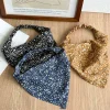 bandeau de sauna triangle pour femmes, bandeau de sauna triangle, bandeau de style pastchev, bandeau de mode, bandeau élastique andrhead, accessoires pour cheveux, bandeau de sauna pour filles