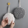 boule pour essuyer les mains et serviette de cuisine et de toilette, interrupteur chiffon, style japonais, rapide