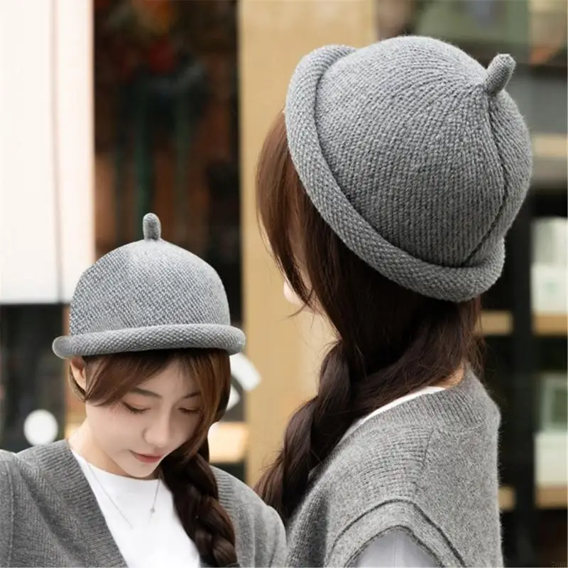 76 Le chapeau bonnet japonais pour différentes têtes tête d’automne d’automne épaissie du palier pour chapeau en dôme 76 Le chapeau bonnet japonais pour différentes têtes tête d’automne d’automne épaissie du palier pour chapeau en dôme