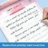 cahier anglais pour livres de calligraphie pour adultes, écriture de mots, italique, cursive italienne, livre de pratique en anglais