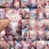 10/30/50pcs kawaii ins style rose paysage esthétique autocollants autocollants ordinateur portable téléphone scrapbook valise papeterie autocollant jouets