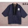 veste hanten en coton rembourré pour homme, kimono vintage japonais, cardigan traditionnel, haut chaud, vêtements de maison asiatiques, pyjamas d'hiver