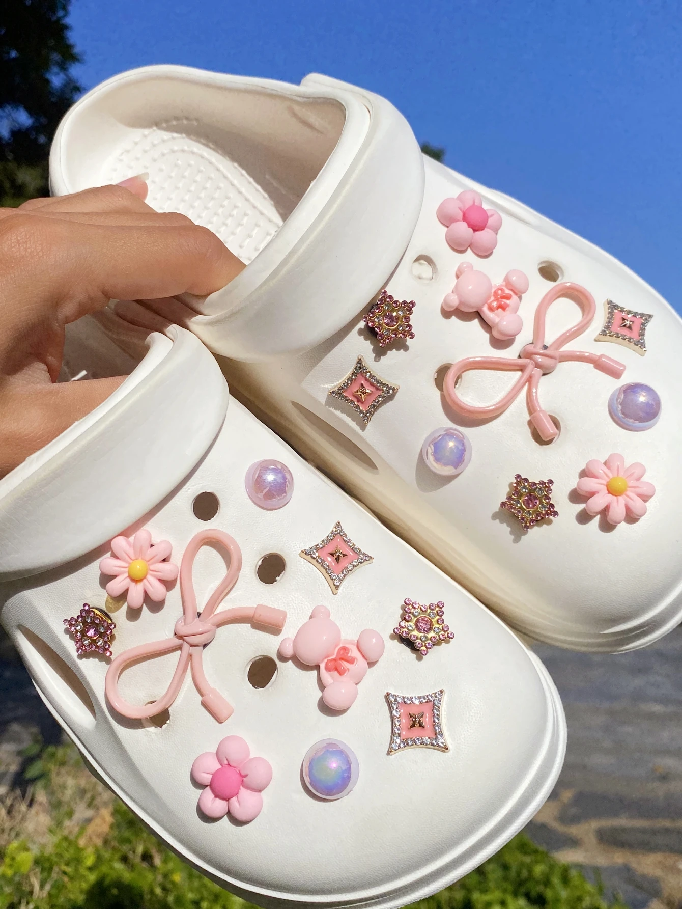 20 pièces de chaussures à nœud en peluche pour accessoires de décoration diy, un style de chaussures personnalisé intéressant et multifonctionnel 20 pièces de chaussures à nœud en peluche pour accessoires de décoration diy, un style de chaussures personnalisé intéressant et multifonctionnel