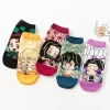 Chaussettes courtes Demon Slayer Kimetsu No Yaiba, accessoires de Cosplay Anime, dessins animés Kamado Tanjirou Kamado Nezuko, chaussettes en coton Hall Chaussettes courtes Demon Slayer Kimetsu No Yaiba, accessoires de Cosplay Anime, dessins animés Kamado Tanjirou Kamado Nezuko, chaussettes en coton Hall