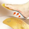 semelles orthopédiques en cuir pour pieds plats, support de voûte plantaire haute, inserts de chaussures pour hommes et femmes, coussin de pied confortable pour athlètes