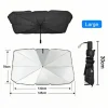 pare soleil de voiture pour ombrage automatique, pare soleil de voiture, protection solaire, parasol d'été, intérieur, accessoires de protection de pare brise