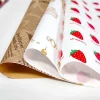 50pcs résistant à l'huile cuisson emballage alimentaire cire papier burger frites emballage papier huilé cuisine sandwich pain alimentaire outils de cuisson tapis