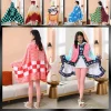 anime couverture cape kimetsu no yaiba cape hiver chaud polaire flanelle cosplay pyjamas costume à capuche noël