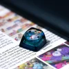 1 pièce fait à la main bonne chance koi carpe personnalisé artisan résine keycaps bricolage gamer mécanique rétro éclairé claviers mx switch clé cap