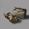 Sacs de tasse de thé avec cordon de serrage sac en tissu pliable imprimé de style chinois, sac de voyage scénique théière service à thé organisateur de stockage Sacs de tasse de thé avec cordon de serrage sac en tissu pliable imprimé de style chinois, sac de voyage scénique théière service à thé organisateur de stockage